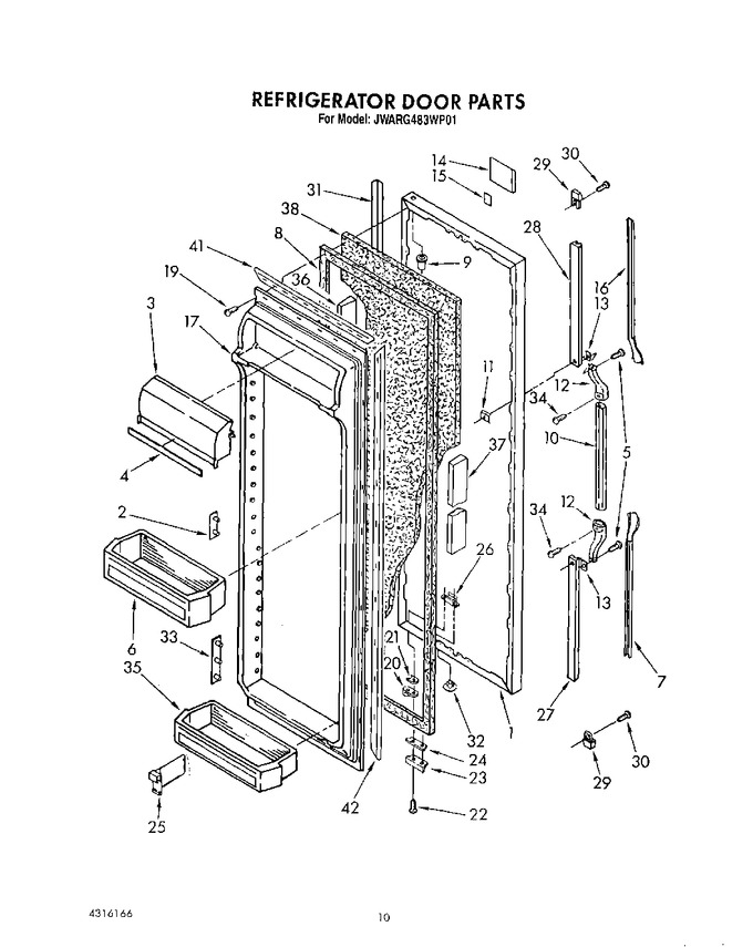 Diagram for JWARG483WP01