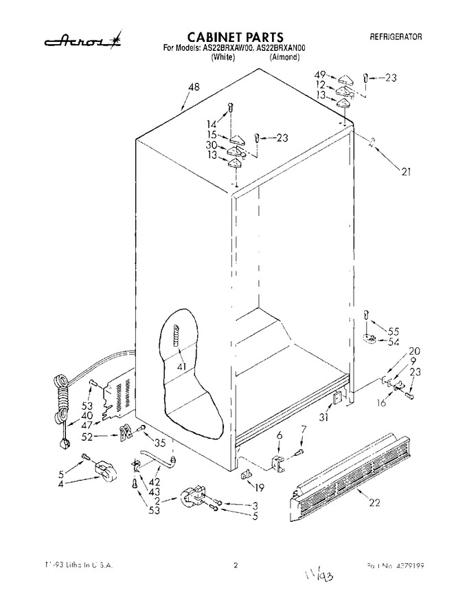 Diagram for AS22BRXAN00