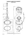 Diagram for 04 - Agitator, Basket And Tub