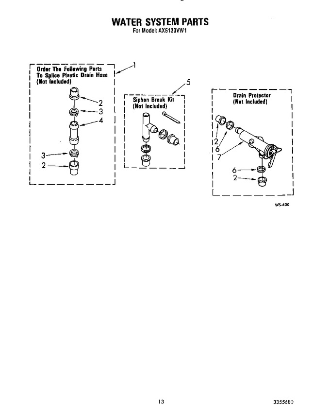 Diagram for AX5133VW1