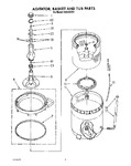 Diagram for 04 - Agitator, Basket And Tub