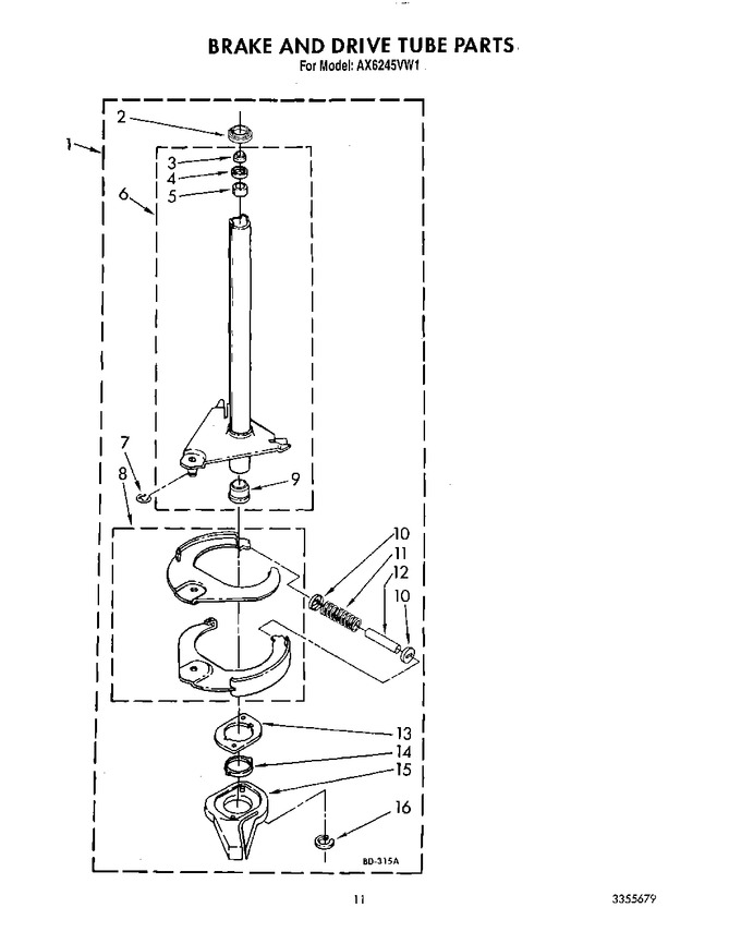 Diagram for AX6245VL1