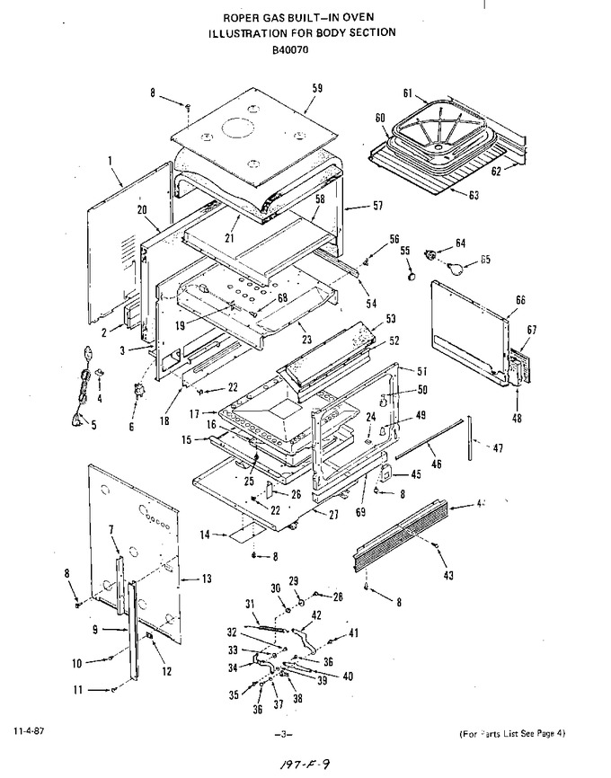 Diagram for B4007B0