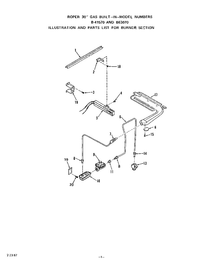 Diagram for B6307X0
