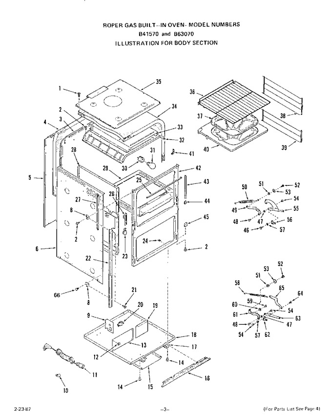 Diagram for B6307X0