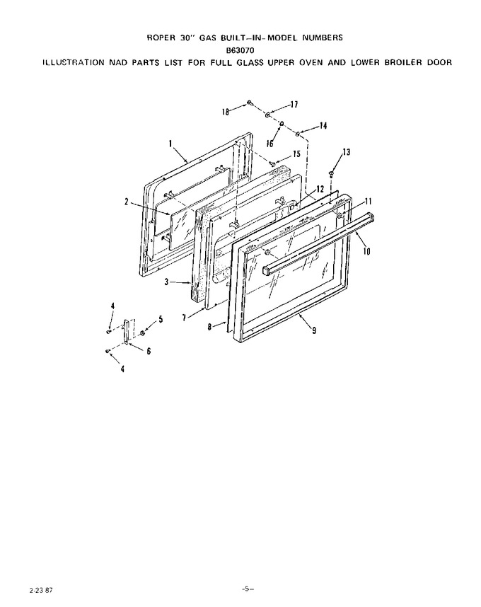 Diagram for B6307X0