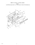 Diagram for 06 - Oven And Broiler Door W/glass