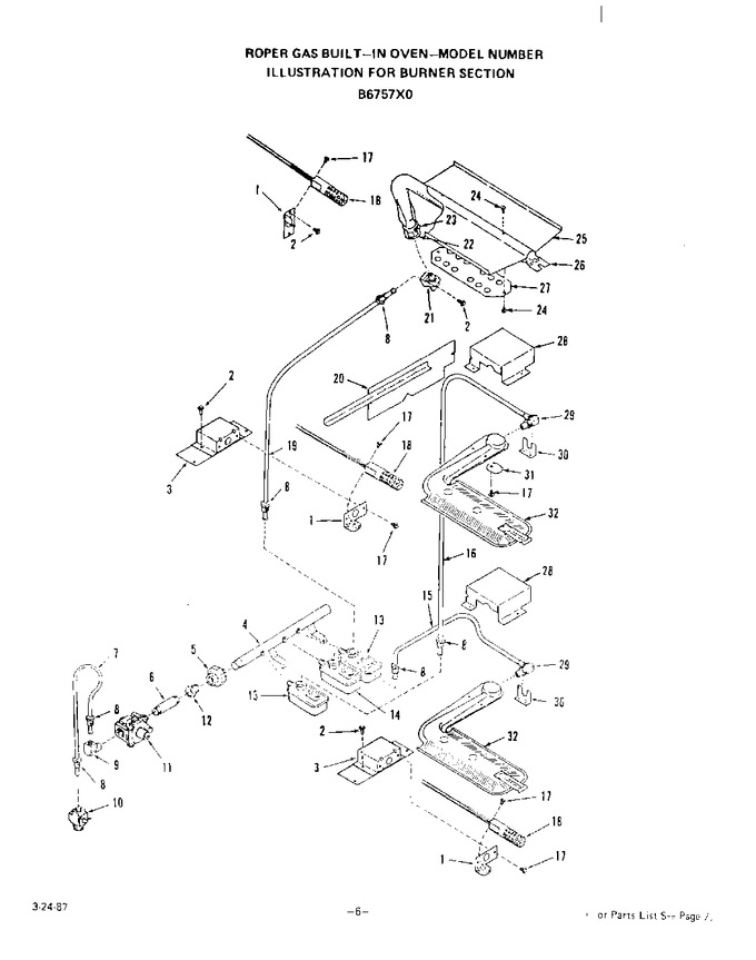 Diagram for B6757X0