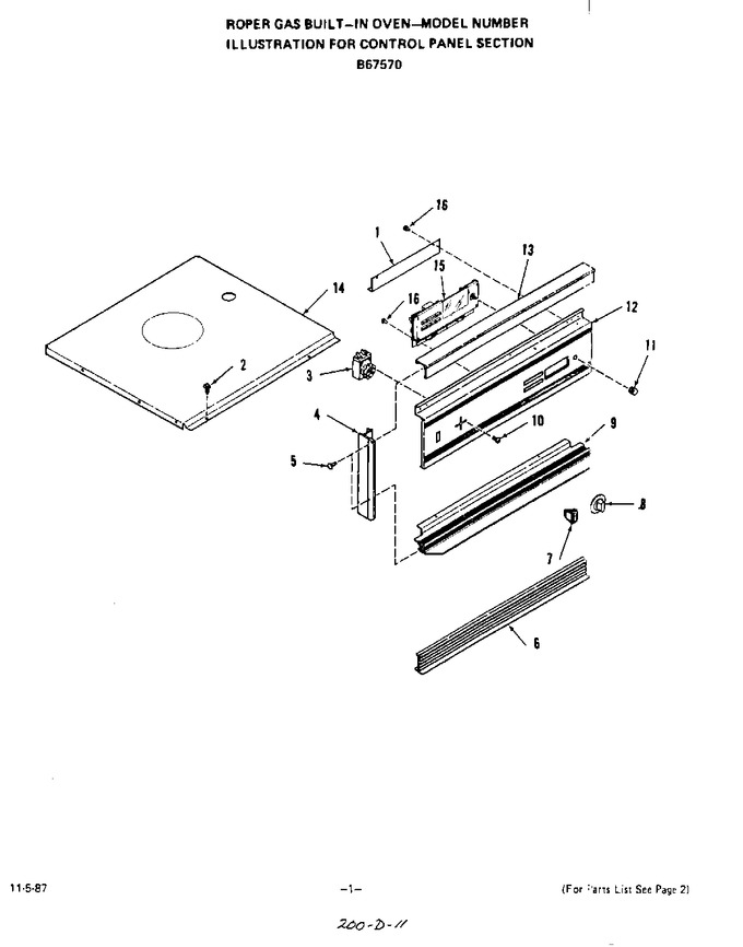 Diagram for B6757B0