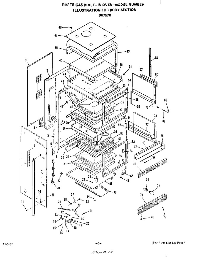 Diagram for B6757B0