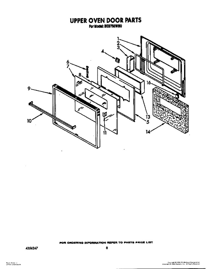 Diagram for BES750WB0