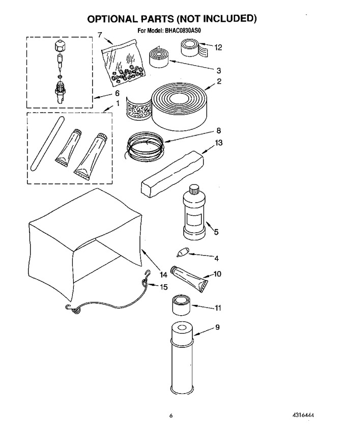 Diagram for BHAC0830AS0