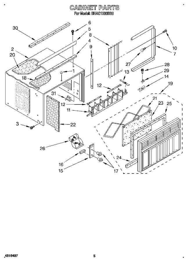 Diagram for BHAC1200BS0