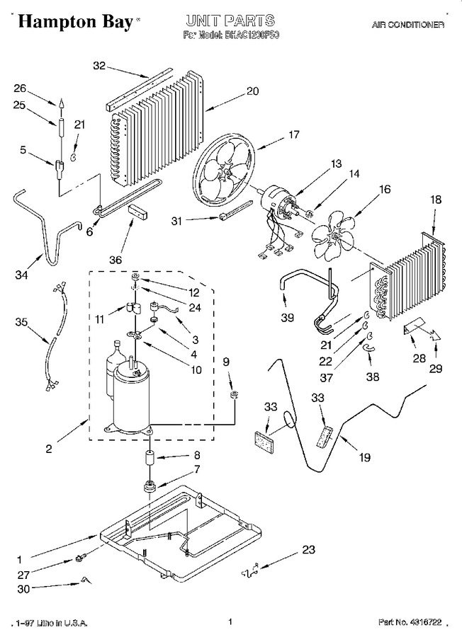 Diagram for BHAC1200FS0