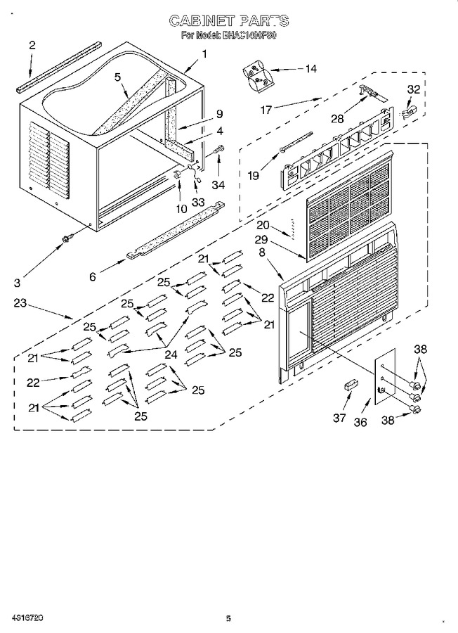 Diagram for BHAC1400FS0