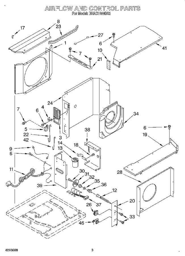 Diagram for BHAC1800BS2