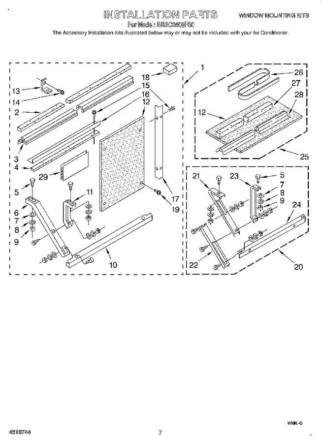 Diagram for BHAC2400FS0