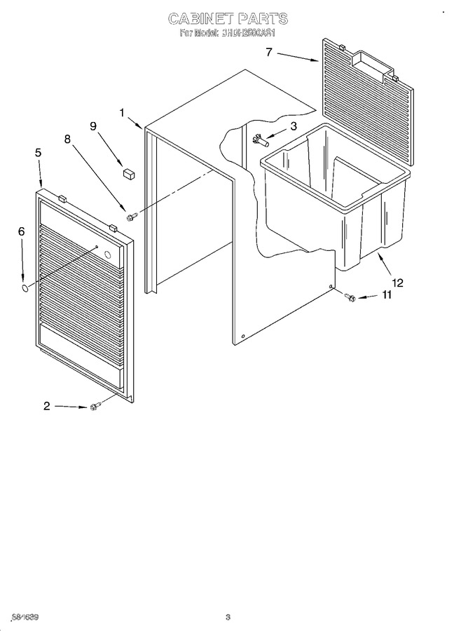 Diagram for BHDH2500AS1