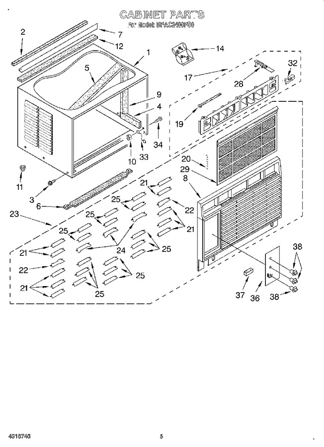 Diagram for BPAC2400FS0
