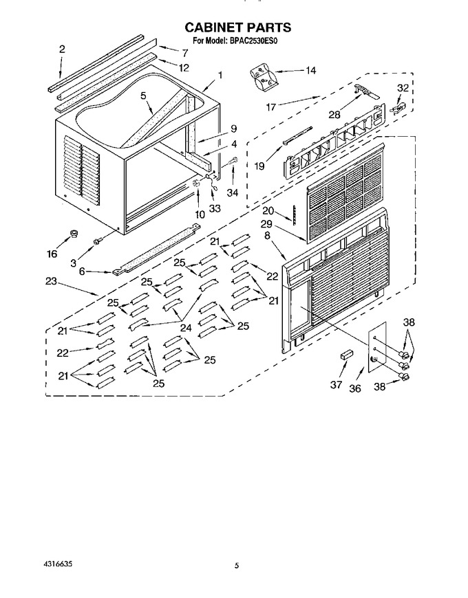 Diagram for BPAC2530ES0