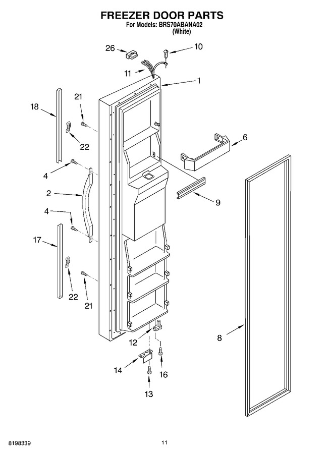 Diagram for BRS70ABANA02