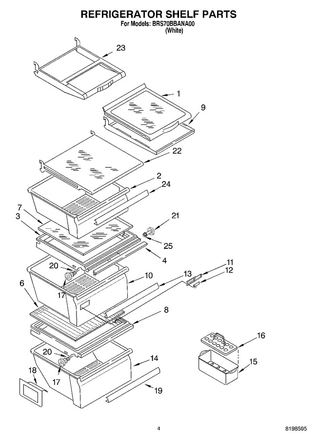 Diagram for BRS70BBANA00
