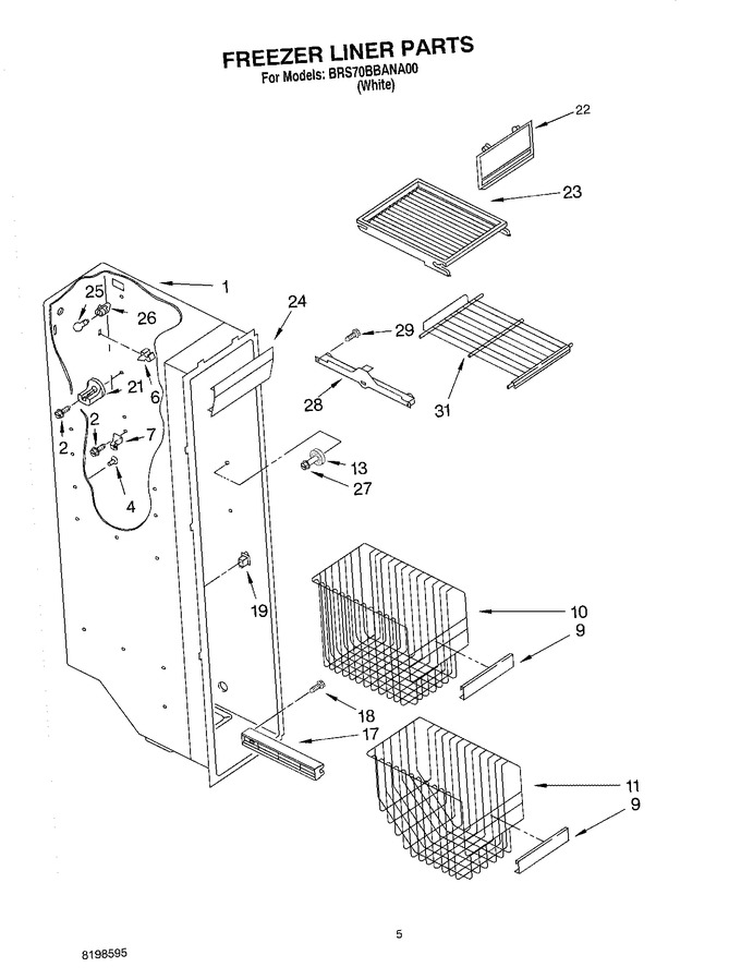 Diagram for BRS70BBANA00