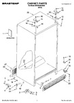 Diagram for 01 - Cabinet Parts