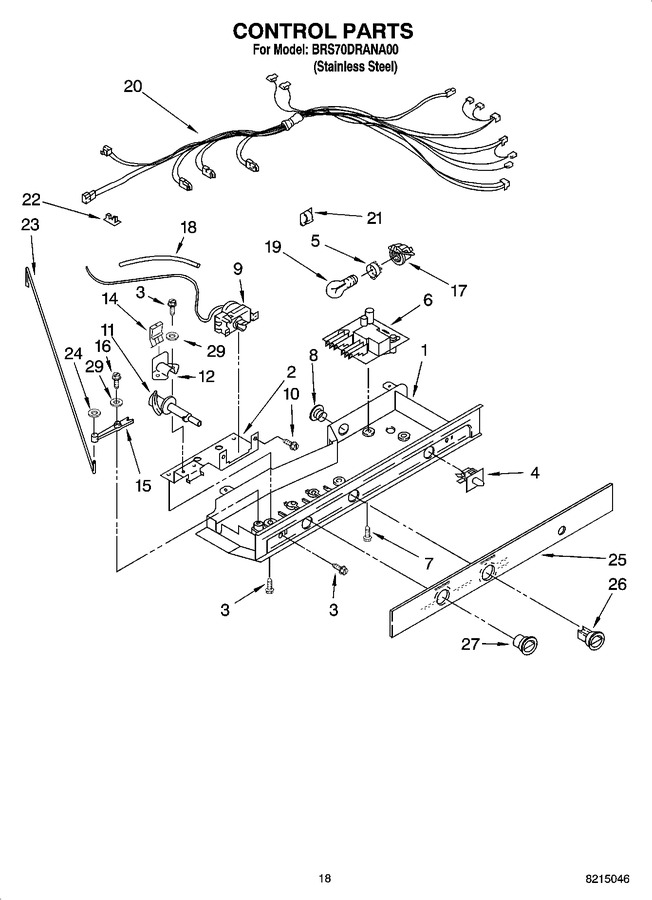 Diagram for BRS70DRANA00