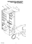 Diagram for 02 - Refrigerator Liner Parts