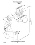 Diagram for 12 - Icemaker Parts