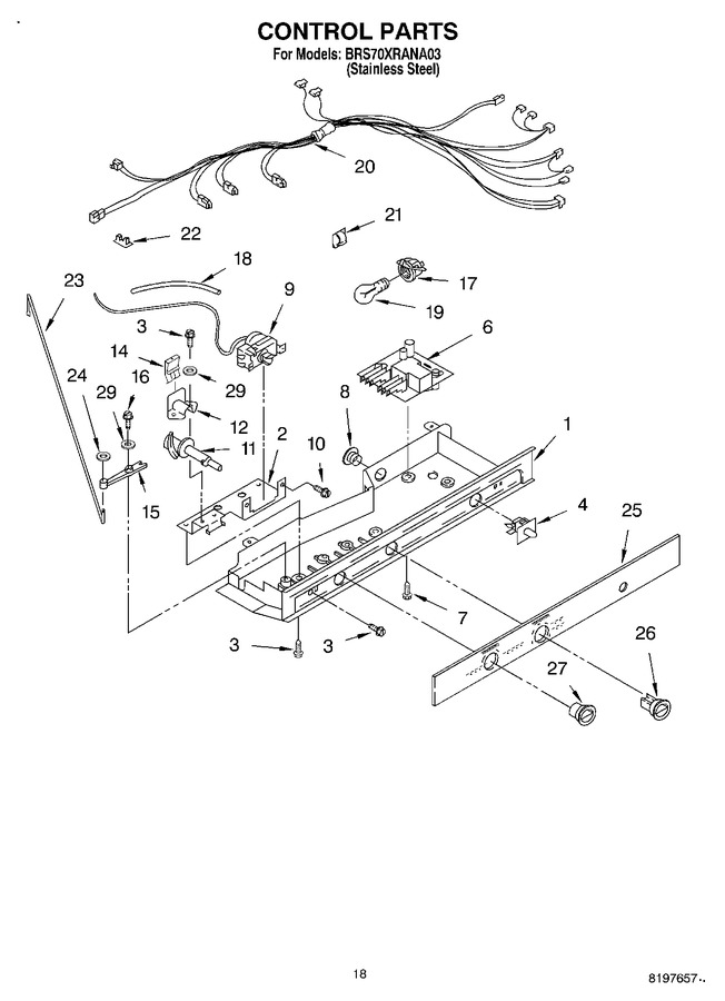 Diagram for BRS70XRANA03