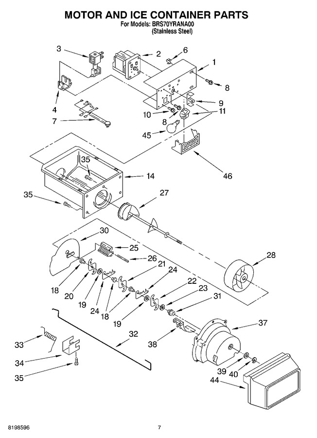 Diagram for BRS70YRANA00