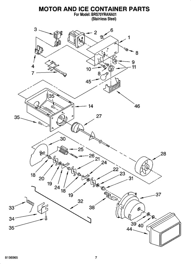 Diagram for BRS70YRANA01