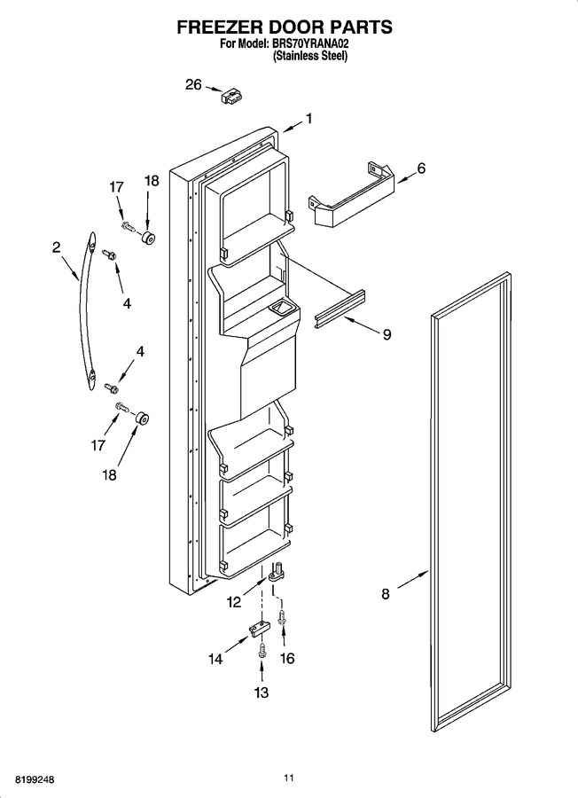 Diagram for BRS70YRANA02