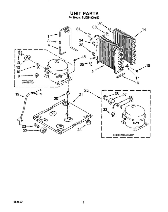 Diagram for BUDH4000YS0