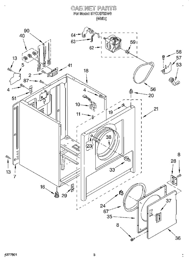 Diagram for BYCD3722W0