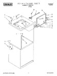 Diagram for 01 - Top And Cabinet