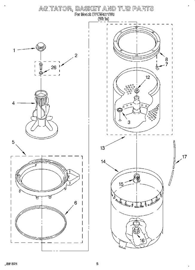 Diagram for BYCW4271W0