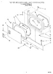 Diagram for 02 - Dryer Front Panel And Door