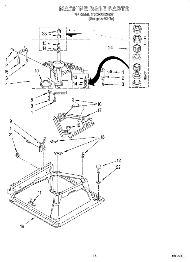 Diagram for BYCWD6274W1