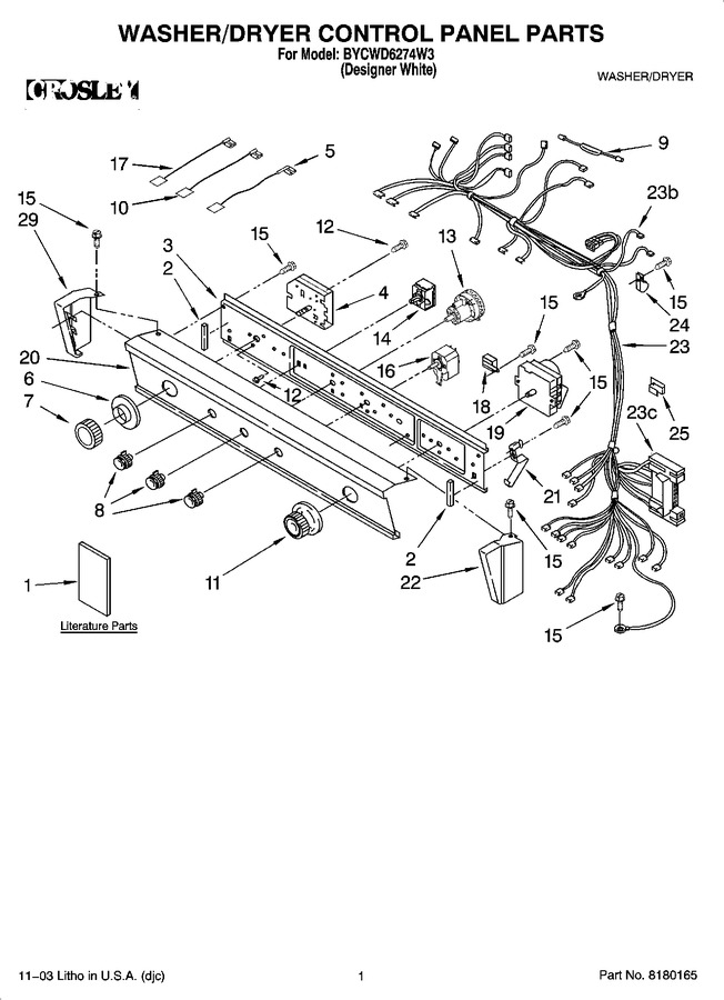 Diagram for BYCWD6274W3