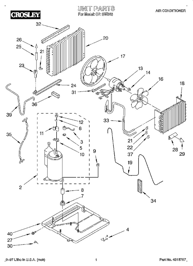 Diagram for CA10WR43