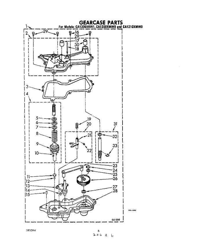 Diagram for CA1200XMW0