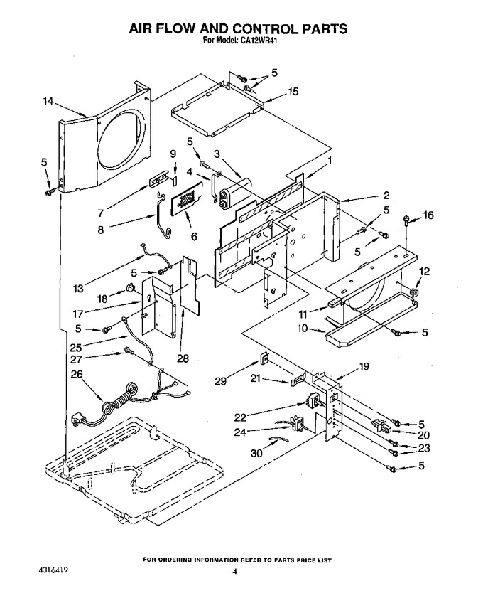 Diagram for CA12WR41