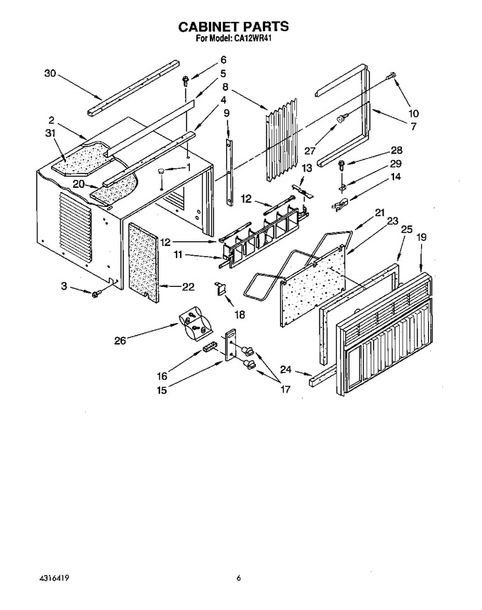 Diagram for CA12WR41