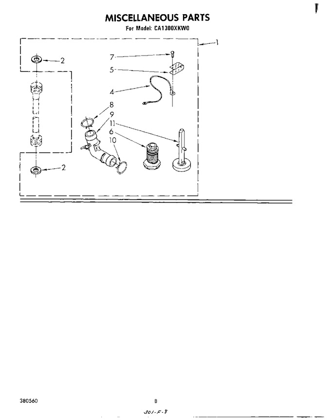 Diagram for CA1300XKW0