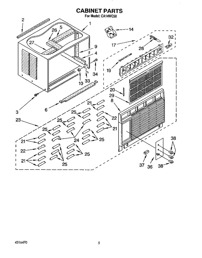 Diagram for CA14WC50