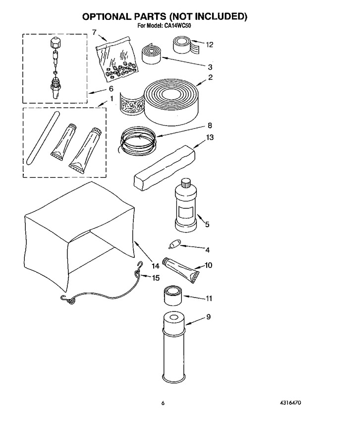 Diagram for CA14WC50