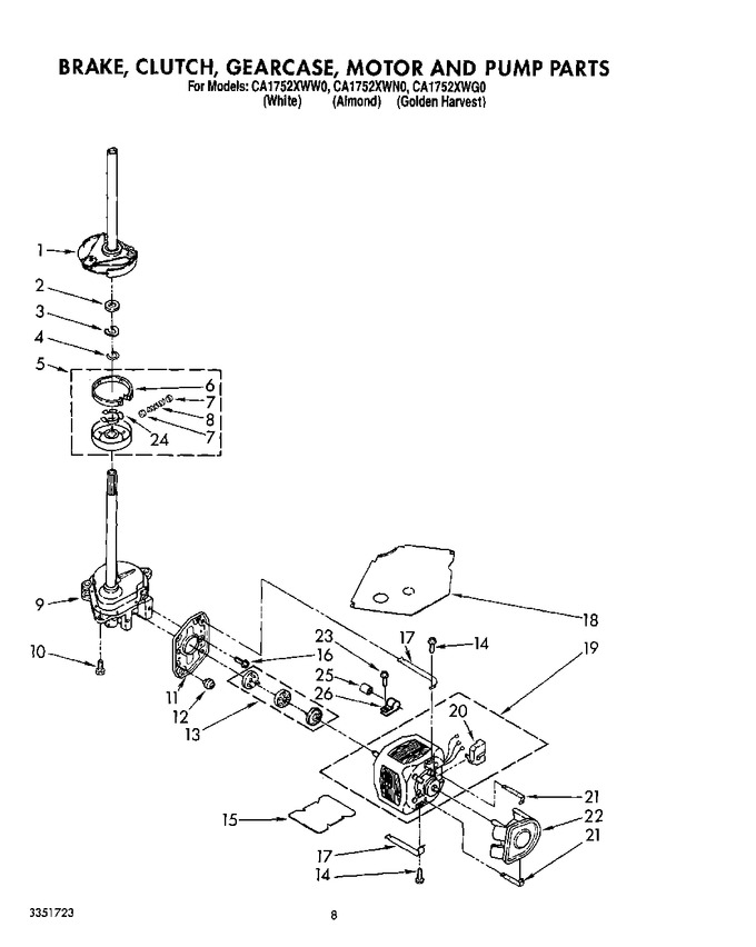 Diagram for CA1752XWN0